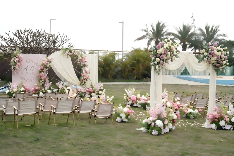 artificial flowers for wedding events